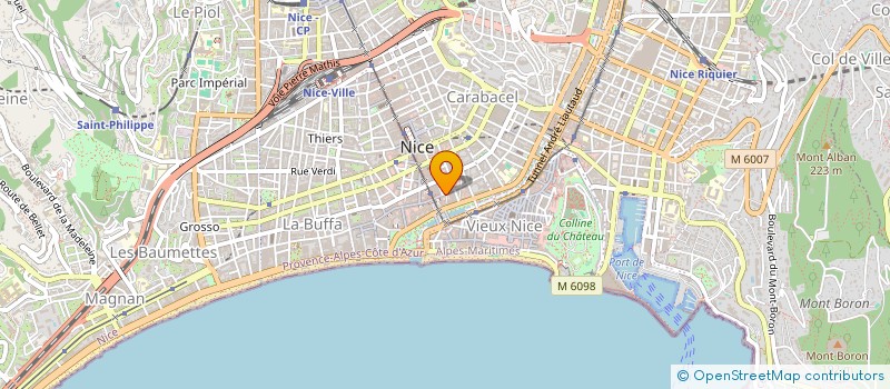 localisation de l'entreprise 832 123 343 à NICE