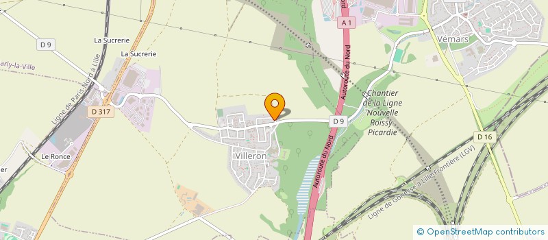 localisation de l'entreprise 832 130 512   CHANTILLY