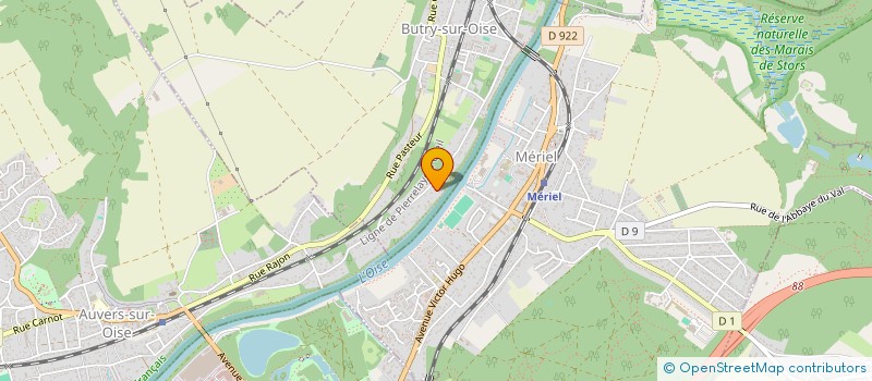 localisation de l'entreprise 832 157 325   TAVERNY