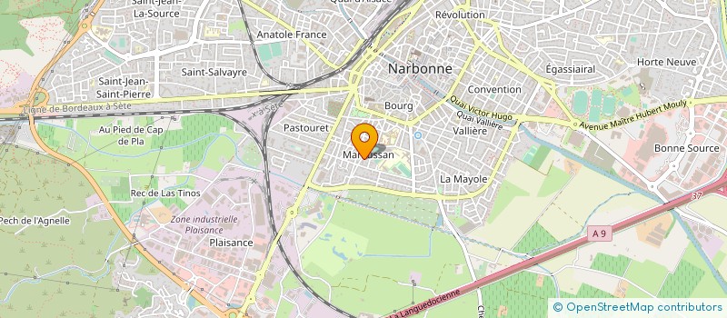 localisation de l'entreprise 832 181 176 à MONTPELLIER