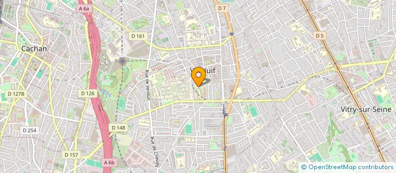 localisation de l'entreprise 832 184 295 à VILLEJUIF