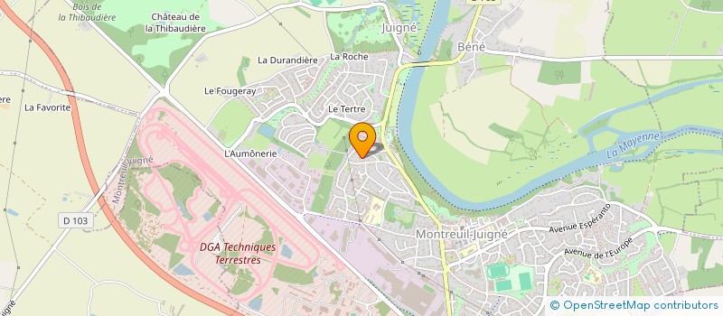 localisation de l'entreprise 832 187 934  à ANGERS