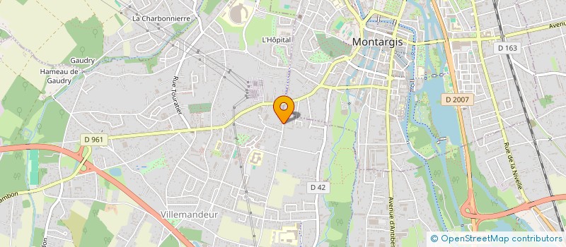 localisation de l'entreprise 832 196 554   VILLEMANDEUR