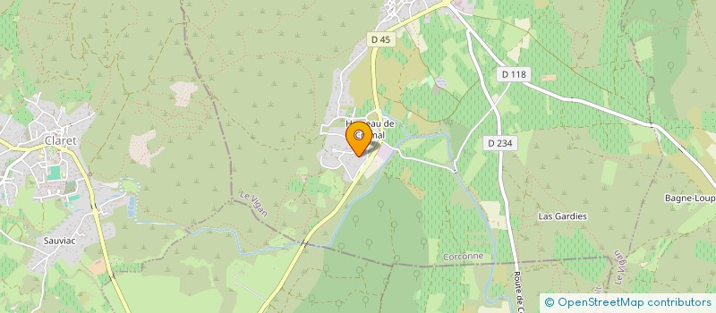 localisation de l'entreprise 832 198 832   CORCONNE