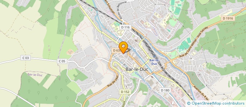 localisation de l'entreprise 832 200 638   BAR-LE-DUC