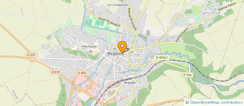 localisation de l'entreprise 832 207 088   PROVINS