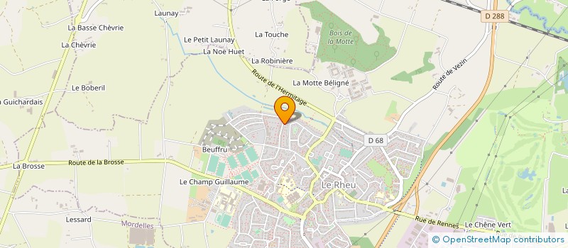 localisation de l'entreprise 832 208 771   LE RHEU