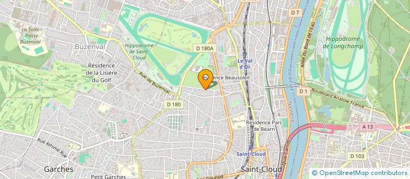 localisation de l'entreprise 832 208 854 à SAINT-CLOUD
