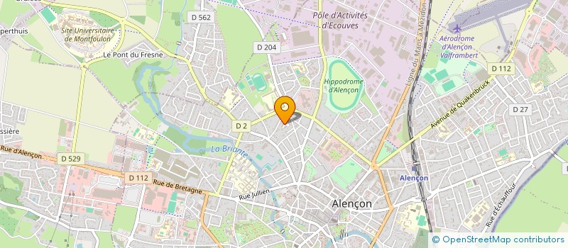 localisation de l'entreprise 832 211 007 à ALENCON