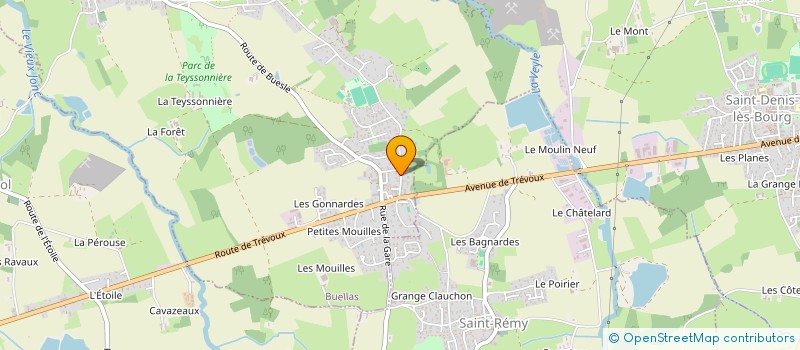 localisation de l'entreprise 832 211 809   VONNAS