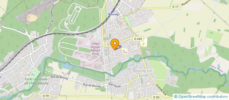 localisation de l'entreprise 832 215 537 à LARDY