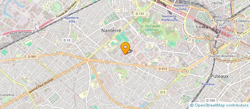 localisation de l'entreprise 832 226 187   NANTERRE