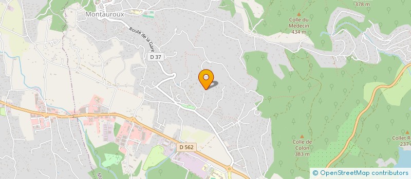 localisation de l'entreprise 832 235 428 à MONTAUROUX