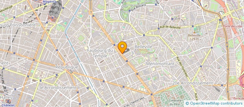 localisation de l'entreprise 832 250 773   PARIS