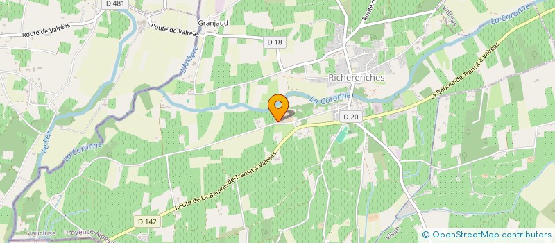 localisation de l'entreprise 832 251 813   RICHERENCHES