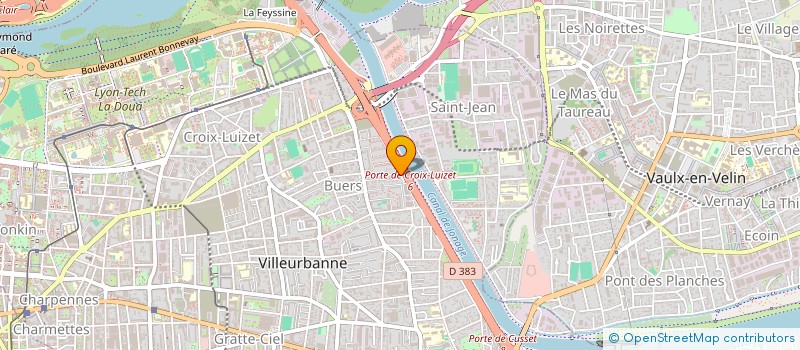 localisation de l'entreprise 832 252 209   VILLEURBANNE