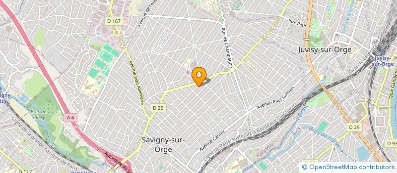 localisation de l'entreprise 832 254 601 à SAVIGNY-SUR-ORGE