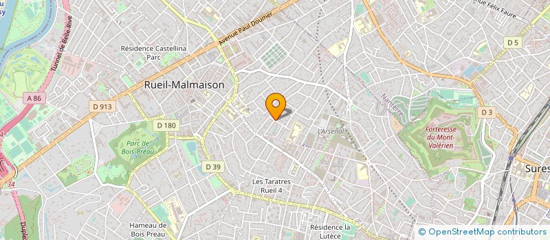 localisation de l'entreprise 832 262 125  à RUEIL-MALMAISON