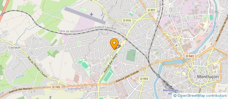 localisation de l'entreprise 832 286 702 à MONTLUCON