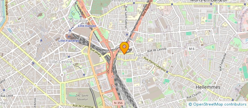 localisation de l'entreprise 832 300 990   LILLE