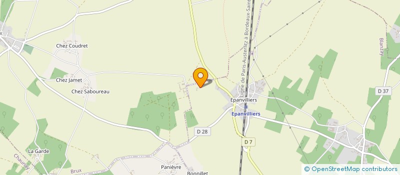 localisation de l'entreprise 832 309 009   BLANZAY