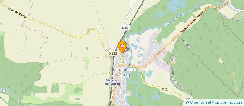 localisation de l'entreprise 832 314 009   VILLERS-COTTERETS