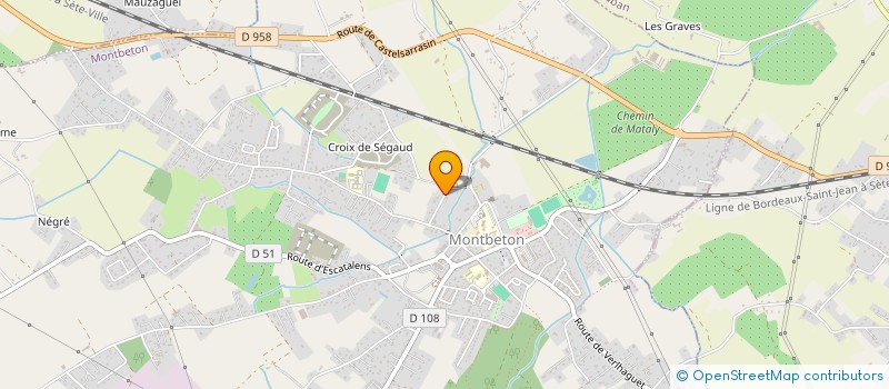 localisation de l'entreprise 832 314 603   MONTBETON