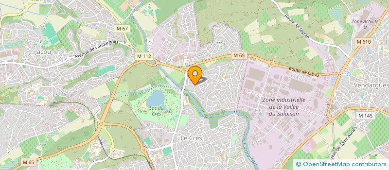 localisation de l'entreprise 832 314 785 à LE CRES