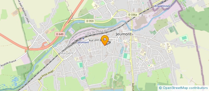 localisation de l'entreprise 832 315 881   FACHES-THUMESNIL