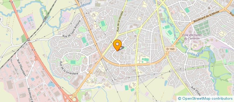 localisation de l'entreprise 832 322 929   CHOLET