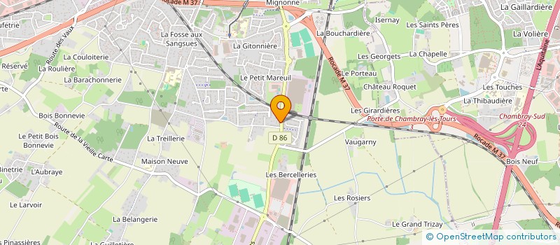 localisation de l'entreprise 832 328 132   TOURS