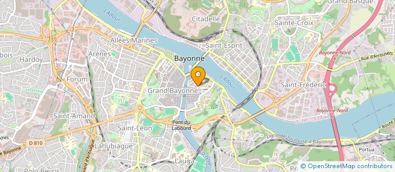 localisation de l'entreprise 832 330 286   BAYONNE