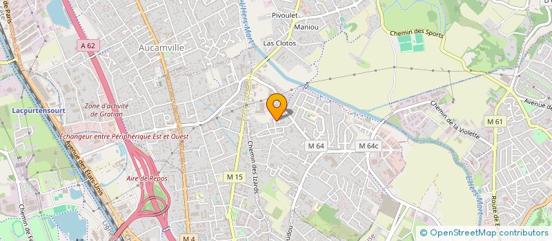 localisation de l'entreprise 832 330 997   AUCAMVILLE