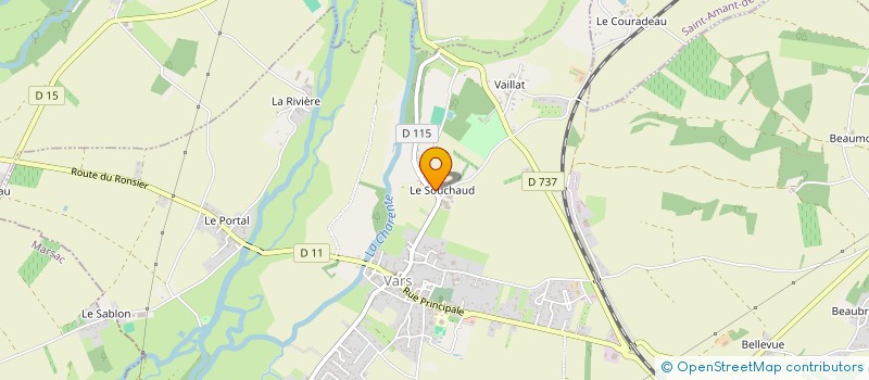 localisation de l'entreprise 832 337 182 à VARS
