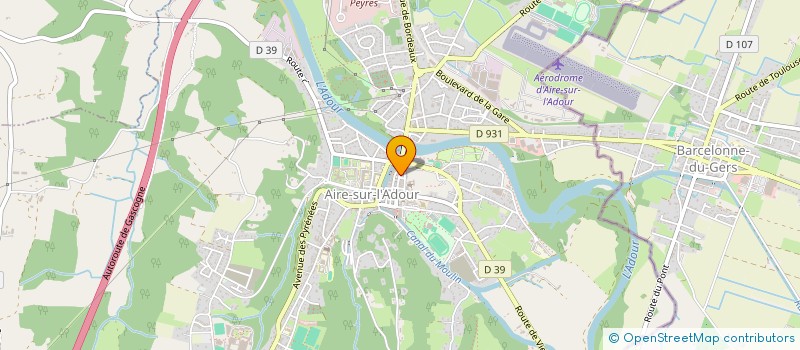 localisation de l'entreprise 832 337 661 à AIRE-SUR-L'ADOUR