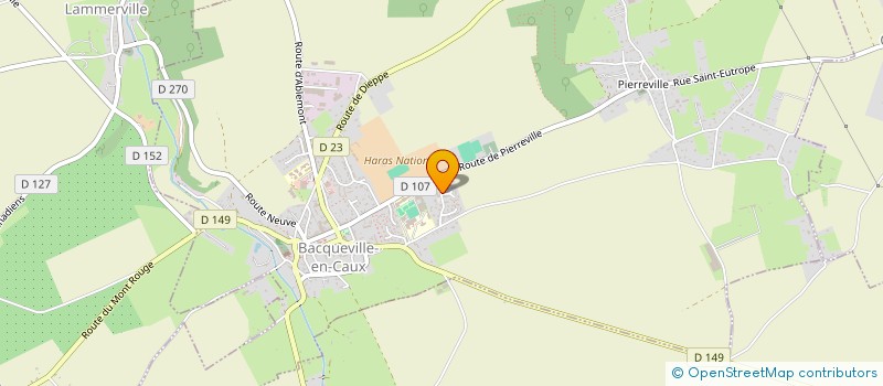 localisation de l'entreprise 832 345 250   BACQUEVILLE-EN-CAUX