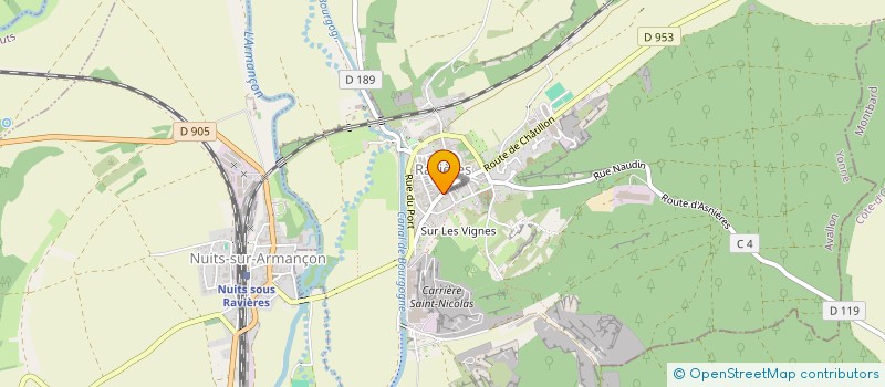 localisation de l'entreprise 832 367 494   RAVIERES