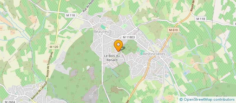 localisation de l'entreprise 832 383 376   BAILLARGUES