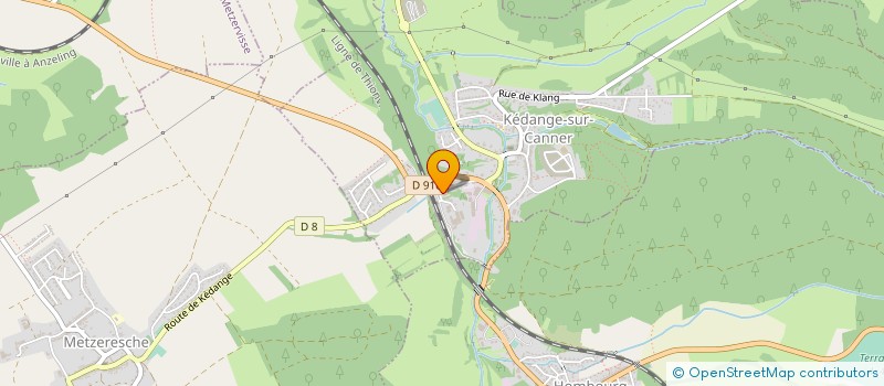 localisation de l'entreprise 832 391 734   BASSE-HAM