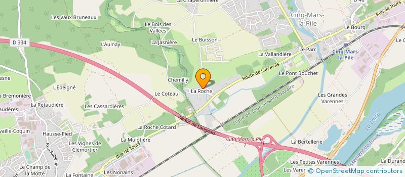 localisation de l'entreprise 832 397 459   VILLAINES-LES-ROCHERS