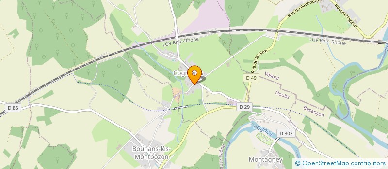 localisation de l'entreprise 832 397 715   DAMPIERRE-SUR-LINOTTE