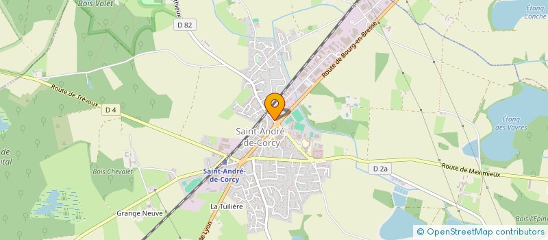 localisation de l'entreprise 832 401 996   SAINT-ANDRE-DE-CORCY