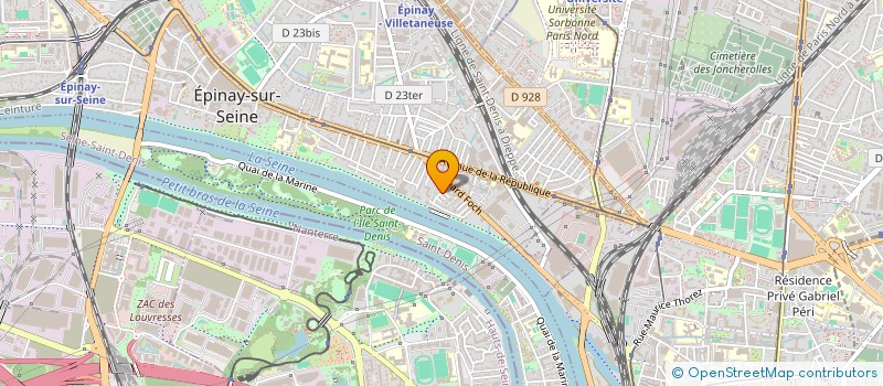 localisation de l'entreprise 832 405 229 à EPINAY-SUR-SEINE