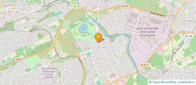 localisation de l'entreprise 832 422 810   LE CRES