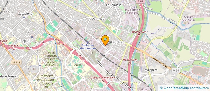 localisation de l'entreprise 832 428 601   TOULOUSE