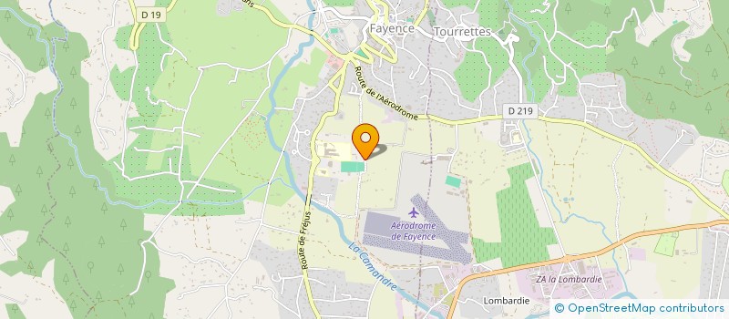localisation de l'entreprise 832 434 450 à FAYENCE