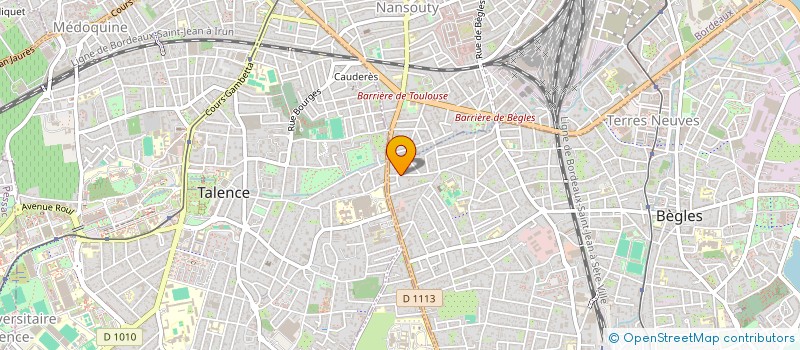 localisation de l'entreprise 832 444 384   MERIGNAC