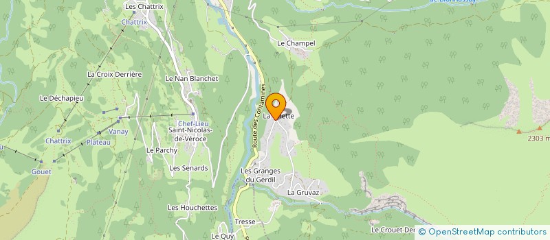 localisation de l'entreprise 832 444 954   SAINT-GERVAIS-LES-BAINS