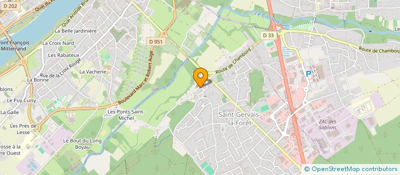 localisation de l'entreprise 832 450 704   RICHELIEU