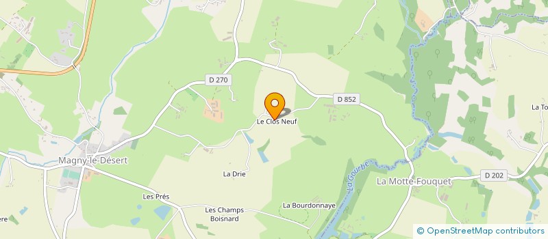 localisation de l'entreprise 832 466 635 à MAGNY-LE-DESERT